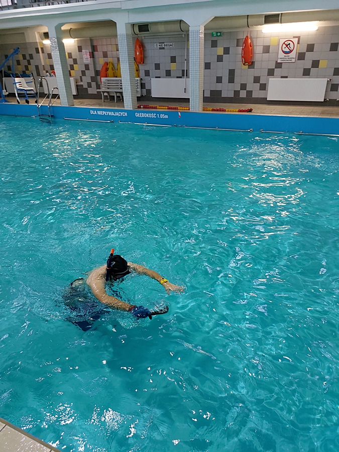 Hokej pod wodą Walenie Siemianowice Śląskie Trening 15 III 2025